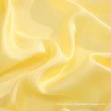 High quality fashion solid color 22M/Mmomme Light Yellow Silk Viscose Blend Fabric